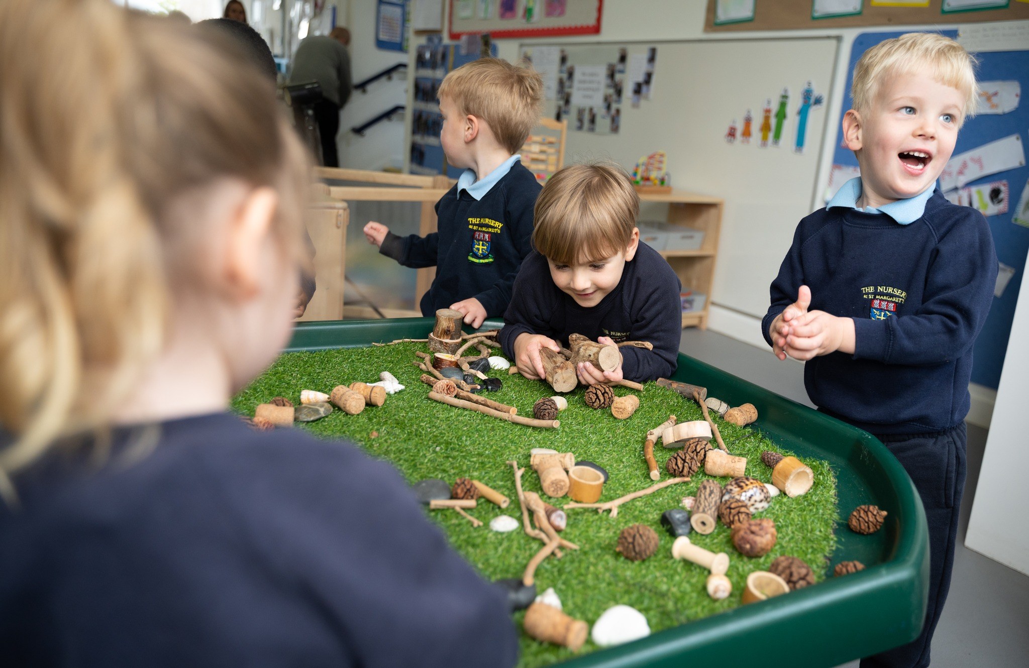 ​Child-led learning and active exploration at St Margaret’s Nursery